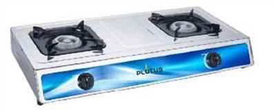 Dubbelbrännare gasspis