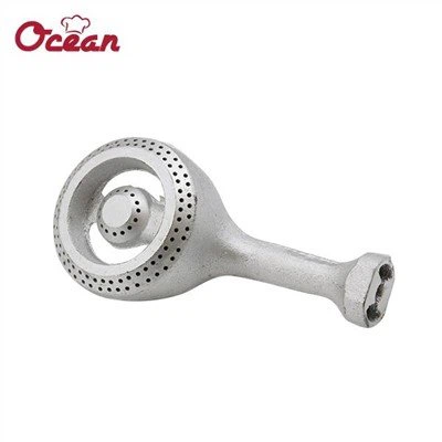 Gasspis med två brännare